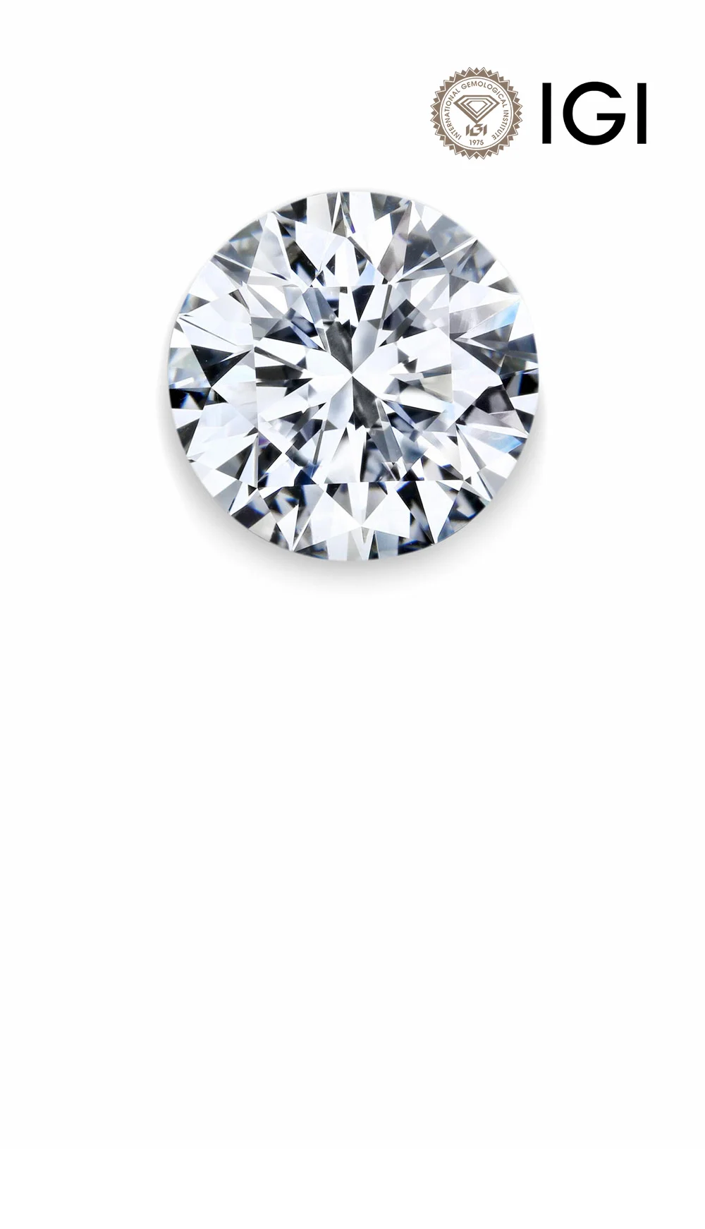 3.00Ct. 라운드 랩다이아몬드